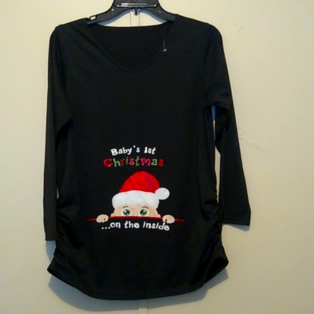 Babys 1st Christmas Shirt